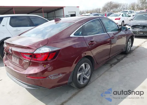 2020 Honda Insight Ex z USA, uszkodzony, nr VIN 19XZE4F55LE000641